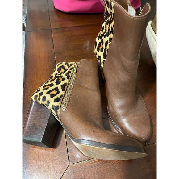 Michael Kors Leopard print Ankle boots - Picture 1 of 9